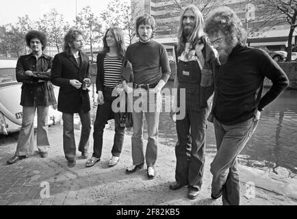 Stealers Wheel, Amsterdam Olanda, 1973, (Photo Gijsbert Hanekroot, Amsterdam) Foto Stock