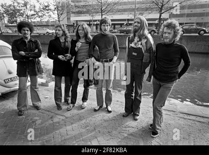 Stealers Wheel, Amsterdam Olanda, 1973, (Photo Gijsbert Hanekroot, Amsterdam) Foto Stock