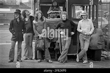 Stealers Wheel, Amsterdam Olanda, 1973, (Photo Gijsbert Hanekroot, Amsterdam) Foto Stock