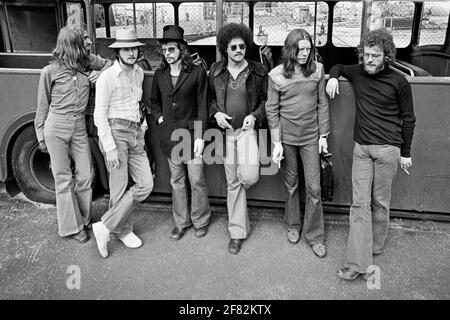 Stealers Wheel, Amsterdam Olanda, 1973, (Photo Gijsbert Hanekroot, Amsterdam) Foto Stock