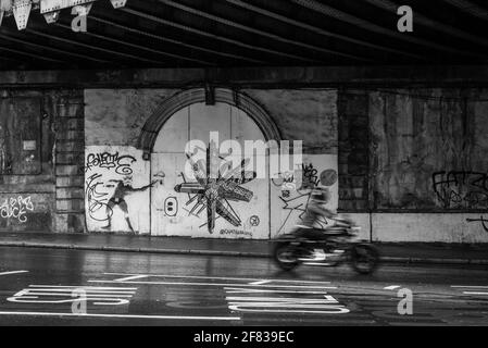 Una passeggiata lungo il Tamigi Foto Stock