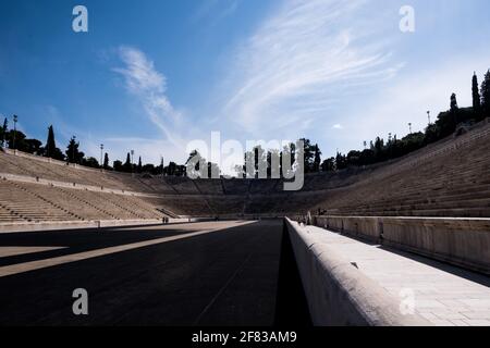 Stadio Panateneico ad Atene Foto Stock