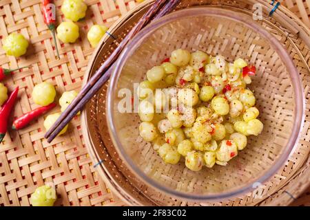 Insalata mista di frutti di bosco Star dolci e acerrimi Foto Stock