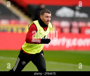 Sheffield, Regno Unito. 11 Apr 2021. John Fleck di Sheffield Utd durante la partita della Premier League a Bramall Lane, Sheffield. Il credito immagine dovrebbe essere: Andrew Yates/Sportimage Credit: Sportimage/Alamy Live News Foto Stock