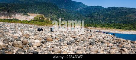 Il punto turistico di Volagonj è il Bangladesh Foto Stock