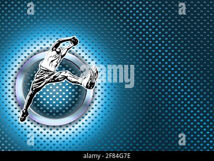 sfondo poster basket Illustrazione Vettoriale