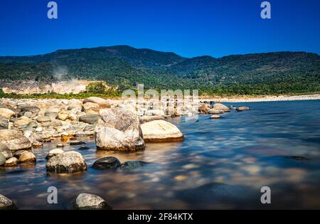 Il punto turistico di Volagonj è il Bangladesh Foto Stock