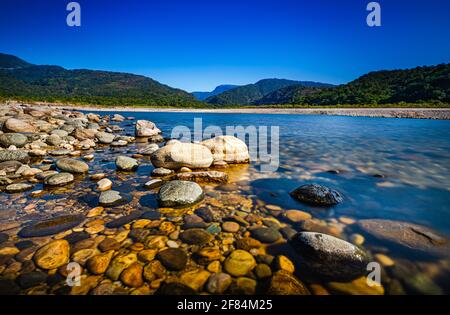 Il punto turistico di Volagonj è il Bangladesh Foto Stock