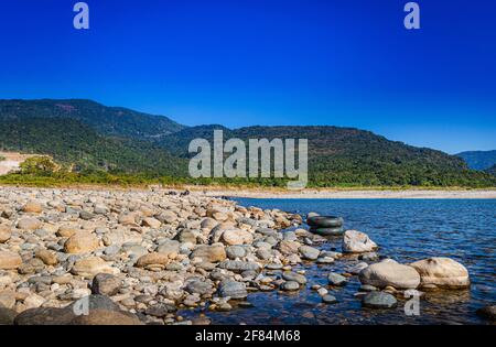 Il punto turistico di Volagonj è il Bangladesh Foto Stock