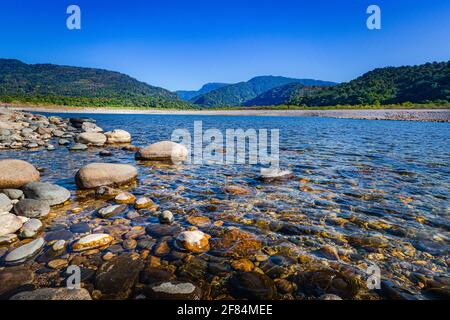 Il punto turistico di Volagonj è il Bangladesh Foto Stock