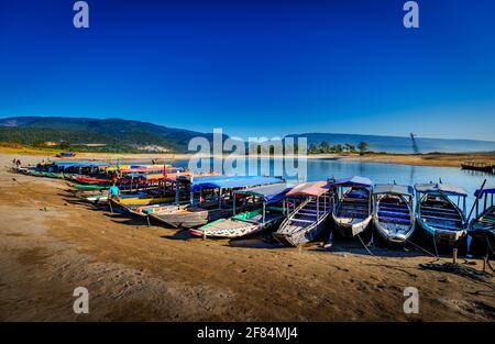 Il punto turistico di Volagonj è il Bangladesh Foto Stock