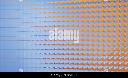 Cubi colorati patter. Illustrazione 3D. Foto Stock