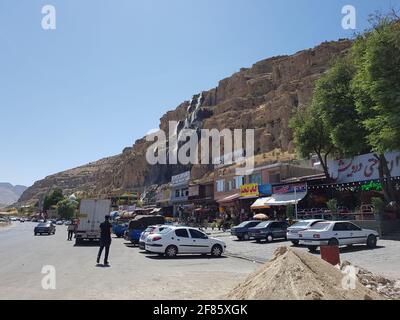 shiraz, iran - 12 aprile 2017: turismo foto luoghi antichi nella città di shiraz Foto Stock