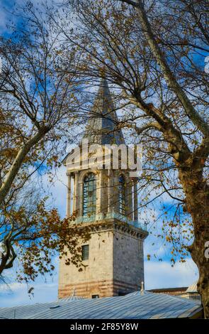 Il Topkapı Palace ‘Cannon Gate Palace' è un grande museo situato nella parte orientale del quartiere Fatih di Istanbul, in Turchia. Nei secoli 15 e 16 esso Foto Stock