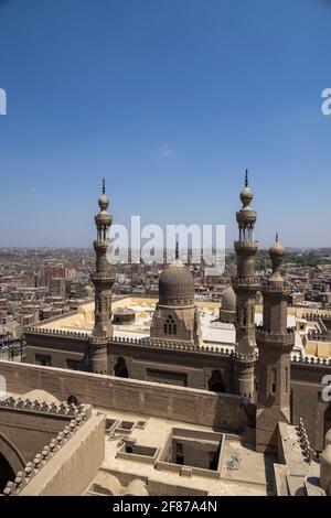 La moschea di al-Rifa'i, il Cairo, Egitto Foto Stock