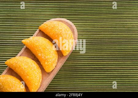 Deliziose empanadas - cucina colombiana Foto Stock