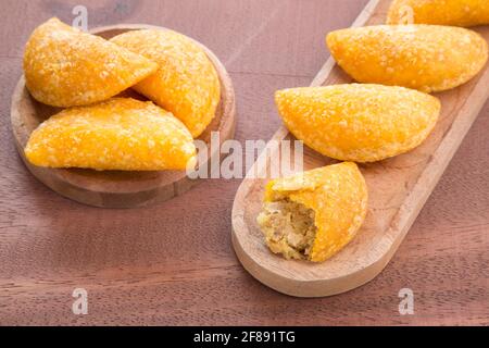 Deliziose empanadas - cucina colombiana Foto Stock