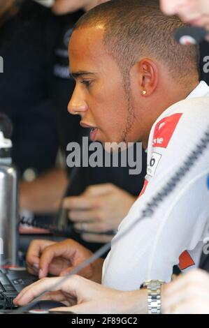 Monza, Italia. 11 Settembre 2011. Monza, Italia - 11 settembre 2011: Campionato del mondo di Formula uno FIA F1 con Lewis Hamilton, Vodafone McLaren Mercedes. Motorsport | Use worldwide Credit: dpa/Alamy Live News Foto Stock