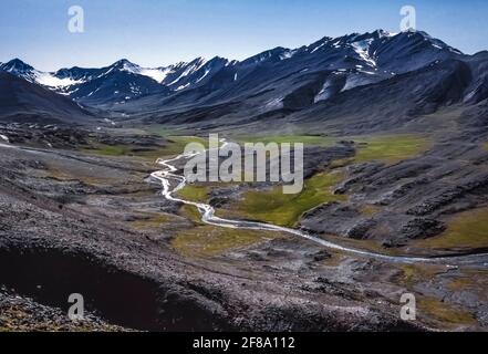 Porte del Parco Nazionale Artico, Brooks Range, Alaska, Stati Uniti Foto Stock