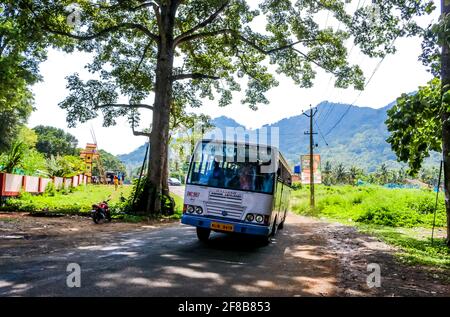 bus ksrtc Foto Stock