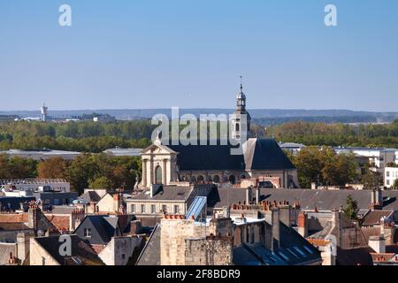 La Chiesa di Notre-Dame-de-la-Gloriette è una chiesa nel centro storico di Caen che è stato costruito dai Gesuiti alla fine del 17 ° secolo. Foto Stock