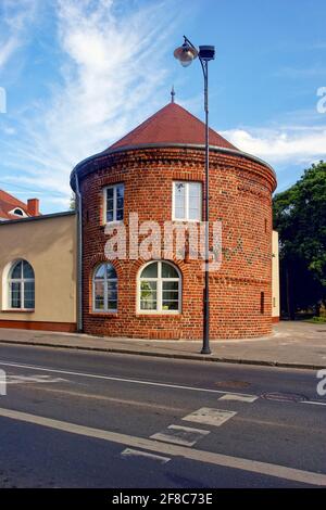 Polonia, Pirzyce, torre, voivodato Pomerania occidentale. Foto Stock