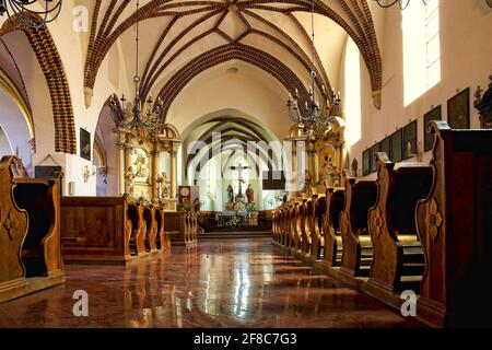 Polonia, Radom, chiesa Bernardina, Masovia voivodato. Foto Stock