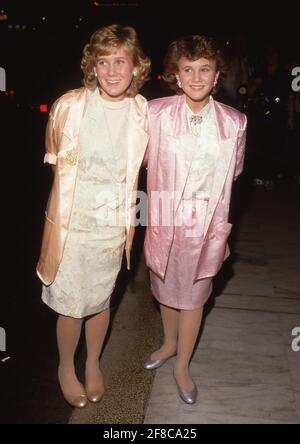 Missy Gold e Tracey Gold Circa 1980's Credit: Ralph Dominguez/MediaPunch Foto Stock