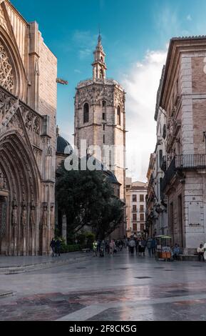 Cattedrale di Valencia, Valencia, Spagna Foto Stock