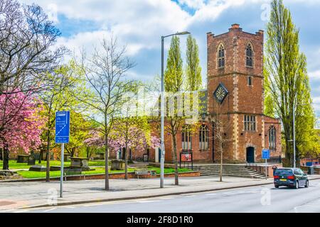 Chiesa di San Nicola a Nottingham, Inghilterra Foto Stock