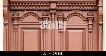 James Cooper House. Caratteristiche architettoniche esterne della famosa località e delle attrazioni turistiche di Toronto, Canada Foto Stock