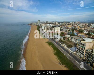 Spiaggia di Macaé, stato di Rio de Janeiro, Brasile. Foto Stock