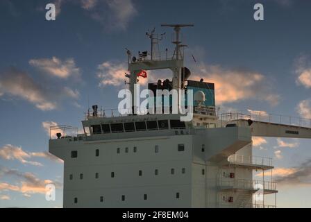 ROTTERDAM, PAESI BASSI - 19 settembre 2009: La nave container Maersk Niagara Foto Stock