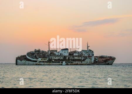 naufragio a jeddah arabia saudita Foto Stock