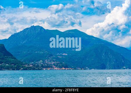 Menaggio città e lago di Como in Italia Foto Stock