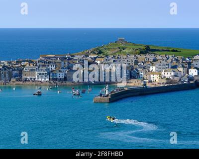 Porto di St. Ives Foto Stock