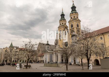 Cattedrale Duomo Santa Maria Assunta (in tedesco: Dom Mariae Aufnahme in den Himmel und St. Kassian) di Bressanone - Brixen. Trentino Alto Adige Alto Adige Alto Adige Foto Stock