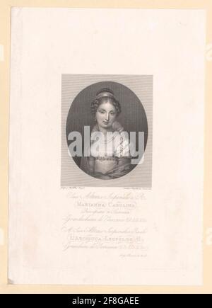 Maria Anna, Principessa di Sassonia. Foto Stock