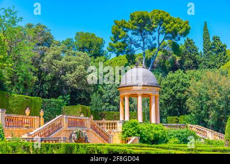 Parc del Laberint d'Horta a Barcellona, Spagna Foto Stock