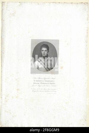 Leopoldo II, Gran Caro della Toscana Stecher: Perfetti, Antoni Resaders: Perfetti, Antoniovator: Ermini, Pietrout stampante: Bardi, Luigidating: 1817/1824 Foto Stock