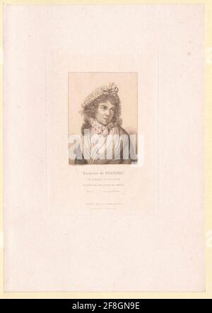 Polastron, Yolande Martine Gabrielle de. Foto Stock