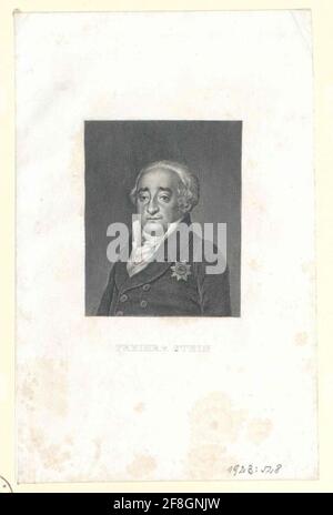 Pietra, Heinrich Friedrich Karl Freiherr da e verso. Foto Stock