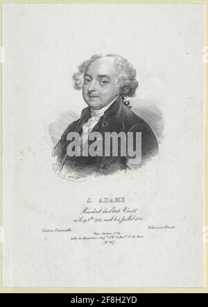 Adams, Giovanni . Foto Stock
