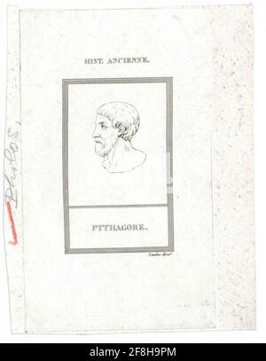 Pitagora Capo: Landon, Charles Pauldaterung: 1801/1825 Foto Stock