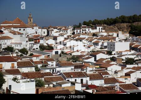 Antequera, Spagna, Andalusia, la città Antequera Foto Stock