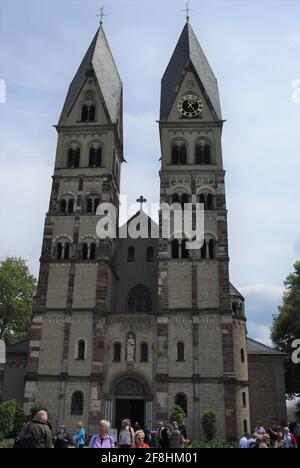 Basilica di San Kastor, Coblenza, Renania Palatinato, Germania Foto Stock