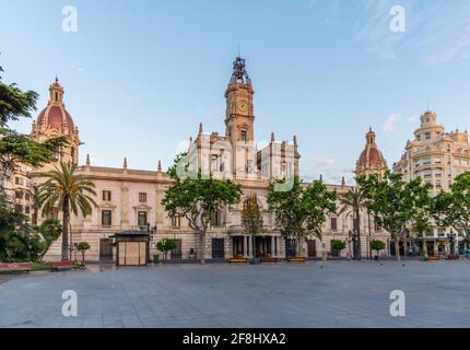 Municipio nella città spagnola Valencia Foto Stock