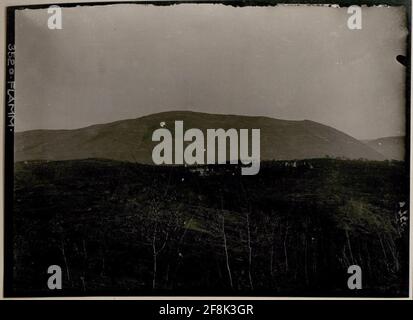 Parte sud-ovest di Oslavija con altezza 165, visto in altezza 150. Foto Stock