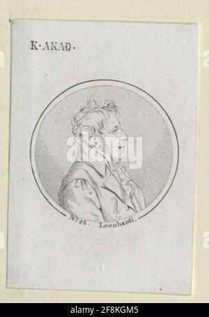 Leonhardi, Friedrich Gottlob. Foto Stock