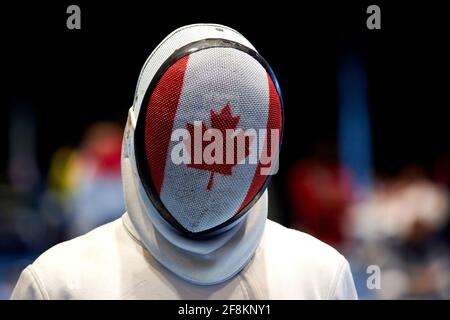 Recinzione Coppa del mondo Vancouver Foto Stock